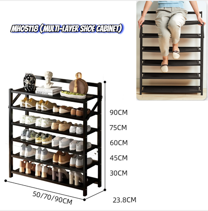 MH05118 Multi-layer shoe cabinet