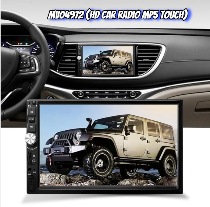 MV04972 HD Car Radio MP5 Touch