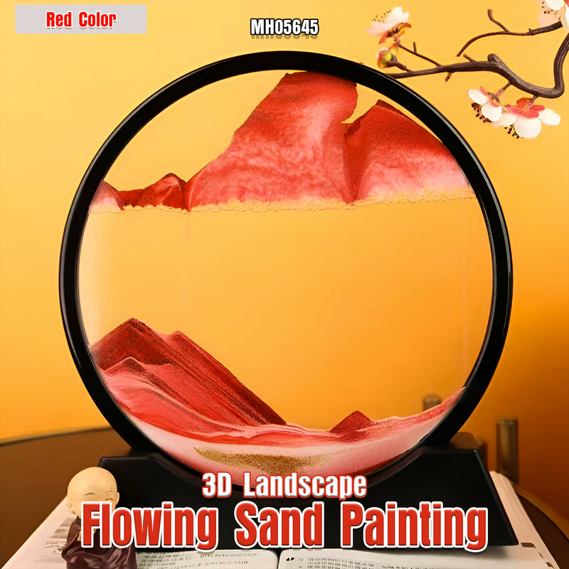 MH05645  3D Landscape Flowing Sand Painting