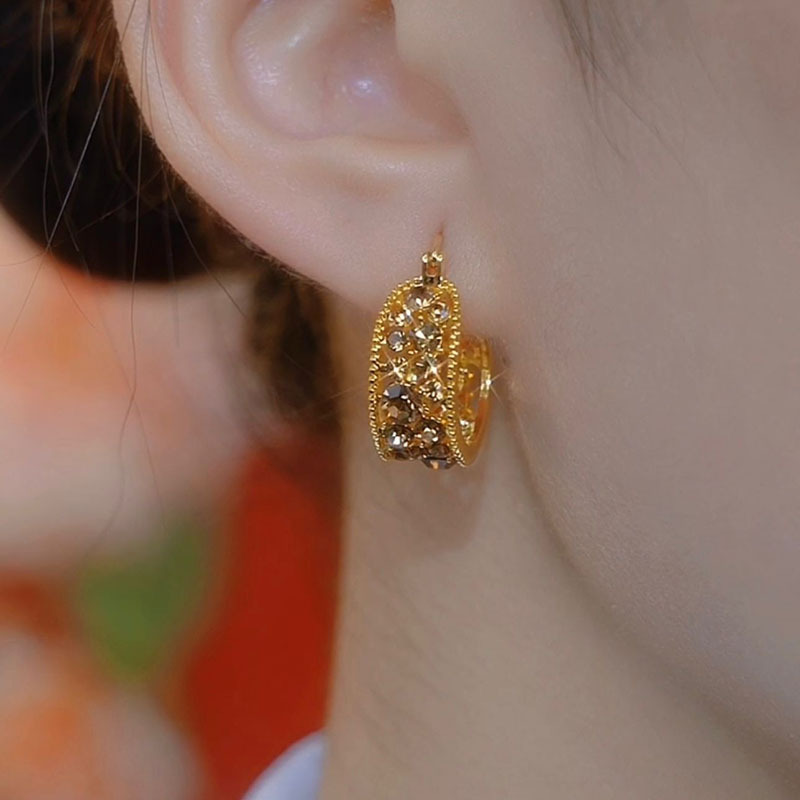 MJ05706 ရွှေနားကွင်းလေး Gold earing