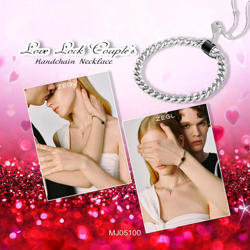 MJ05100  Love lock couple&