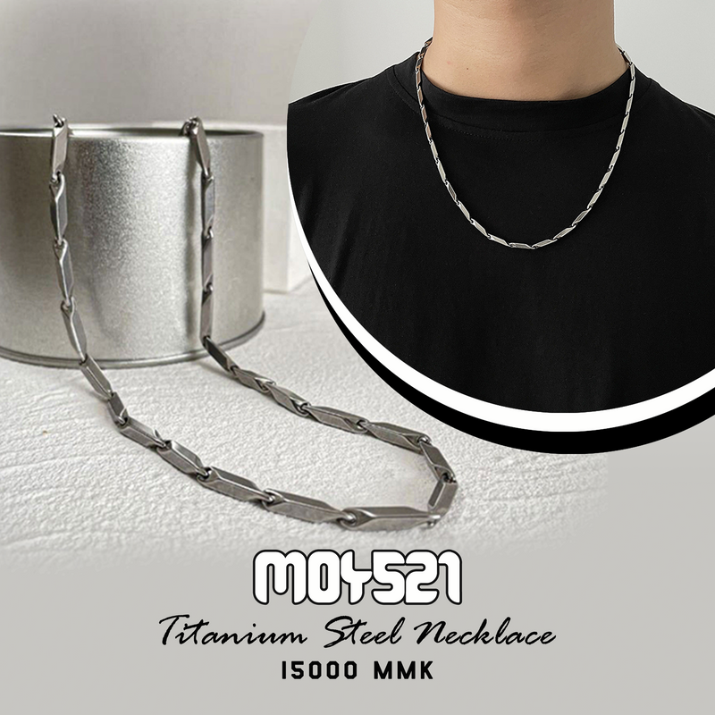 MJ04521 Korean Style Titanium Steel ဆွဲကြိုး