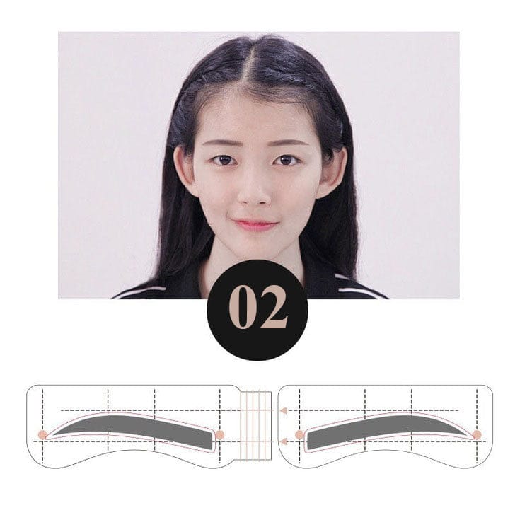 MC01635 Eyebrows Sticker