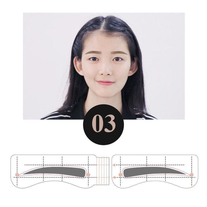 MC01635 Eyebrows Sticker