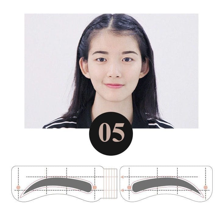 MC01635 Eyebrows Sticker