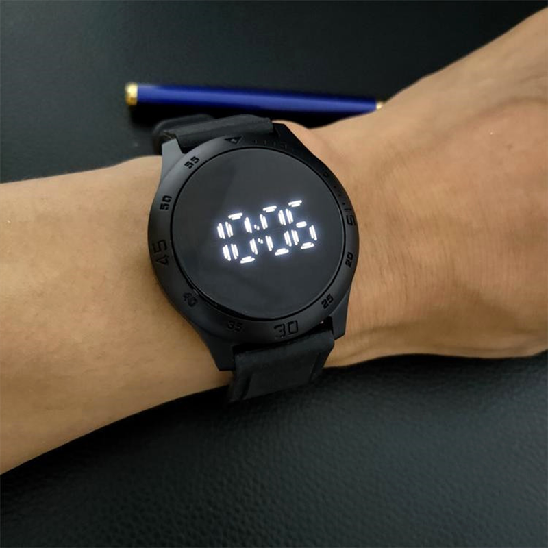 MW00350 ဖက်ရှင်ကျပီး ကျားမ မရွေးဝတ်နိုင်တဲ့ LED Watch လေး
