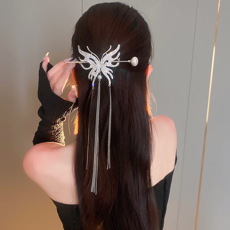 MJ01197 Butterfly Hair Pin လေး